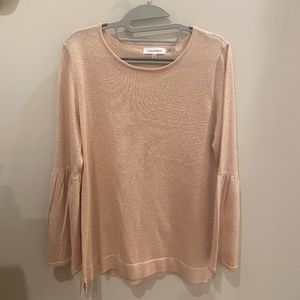 Calvin Klein bell sleeve sweater *M*